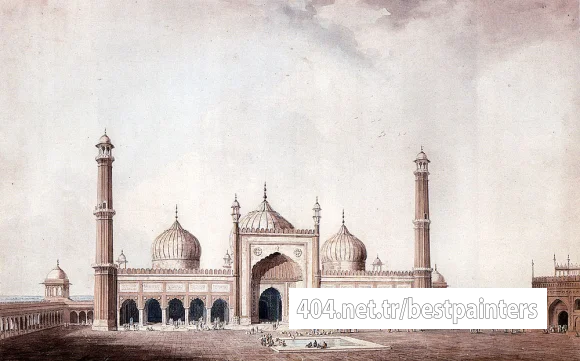 Daniell_William_The_Jama_Masjid