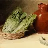 Hunt_William_Henry_Still_Life_With_A_Jug_A_Cabbage_In_A_Basket_And_A_Gherkin