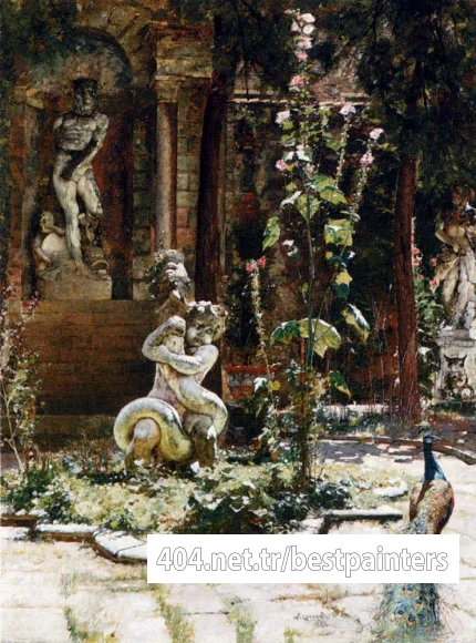 Logsdail_William_The_Garden_Of_The_Palazzo_Malipiero