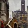 Logsdail_William_The_Ponte_Dei_Pugni_Venice_With_The_Campanile_Of_Sta_Fosca_Beyond
