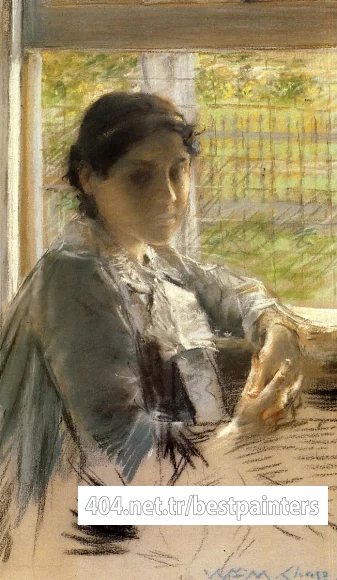 Chase_William_Merritt_At_the_Window