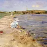 Chase_William_Merritt_Beach_Scene_Morning_at_Canoe_Place