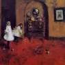 Chase_William_Merritt_Children_Playing_Parlor_Croquet_(sketch)