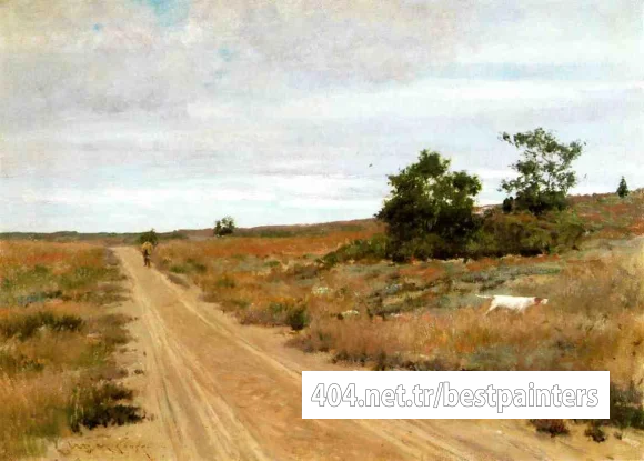 Chase_William_Merritt_Hunting_Game_in_Shinnecock_Hills