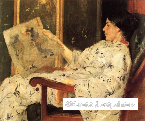 Chase_William_Merritt_Japanese_Print_c1888