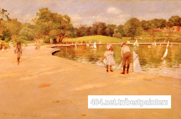 Chase_William_Merritt_Lilliputian_Boat-Lake