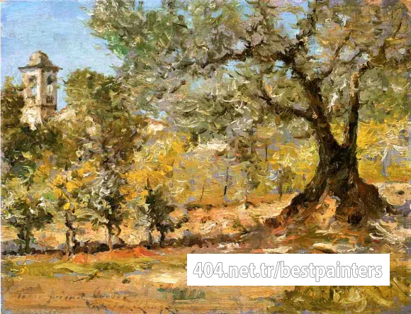 Chase_William_Merritt_Olive_Trees_Florence