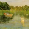Chase_William_Merritt_On_the_Lake_Central_Park