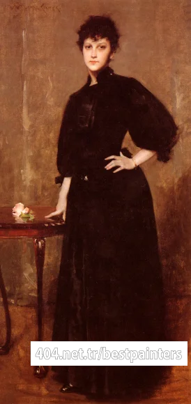 Chase_William_Merritt_Portrait_Of_Mrs-C