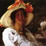Chase_William_Merritt_Portrait_of_Clara_Stephens_Wearing_a_Hat_with_an_Orange_Ribbon