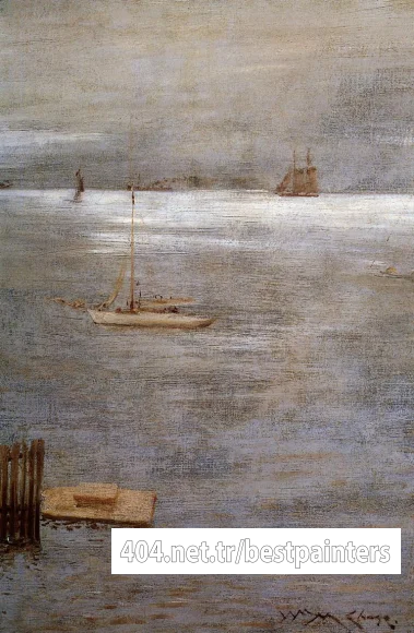 Chase_William_Merritt_Sailboat_at_Anchor