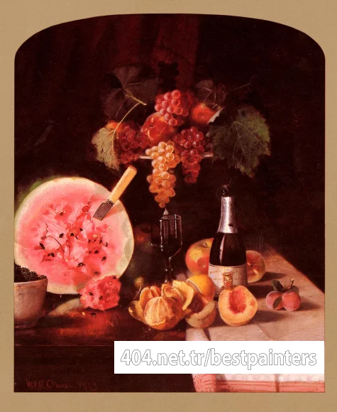 Chase_William_Merritt_Still_Life_With_Watermelon