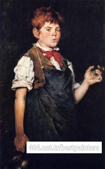 Chase_William_Merritt_The_Apprentice_aka_Boy_Smoking