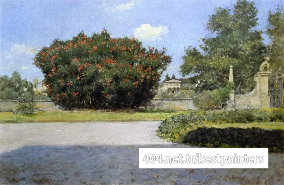 Chase_William_Merritt_The_Big_Oleander