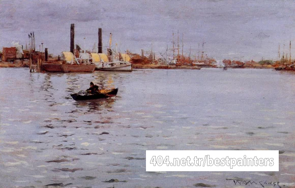 Chase_William_Merritt_The_East_River
