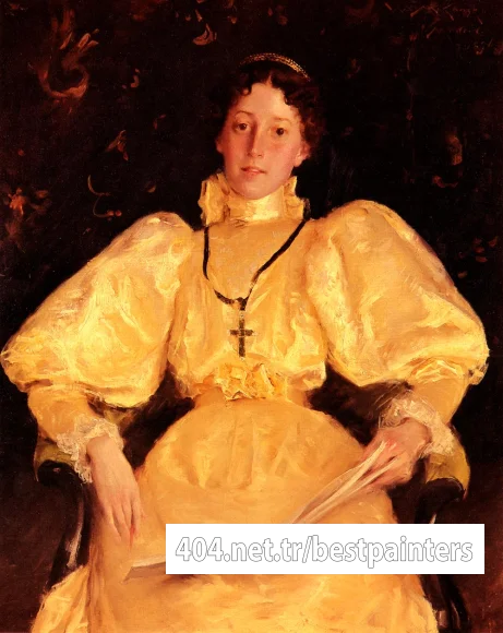 Chase_William_Merritt_The_Golden_Lady