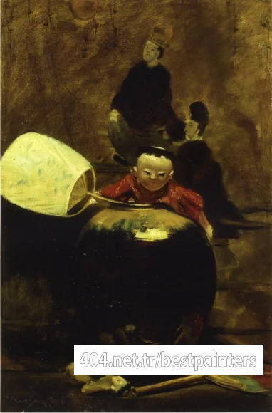 Chase_William_Merritt_The_Japanese_Doll