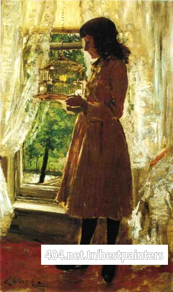 Chase_William_Merritt_The_Pet_Canary