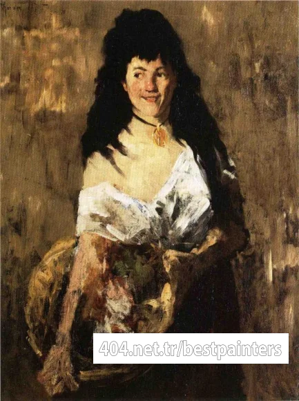 Chase_William_Merritt_Woman_with_a_Basket