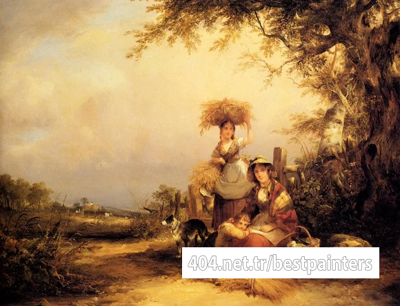 Shayer_William_The_Gleaners_Shirley_Hants