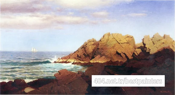 Haseltine_William_Stanley_Rocks_at_Nahant