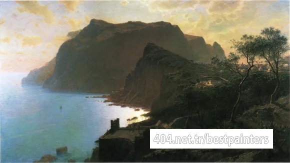 Haseltine_William_Stanley_The_Sea_from_Capri