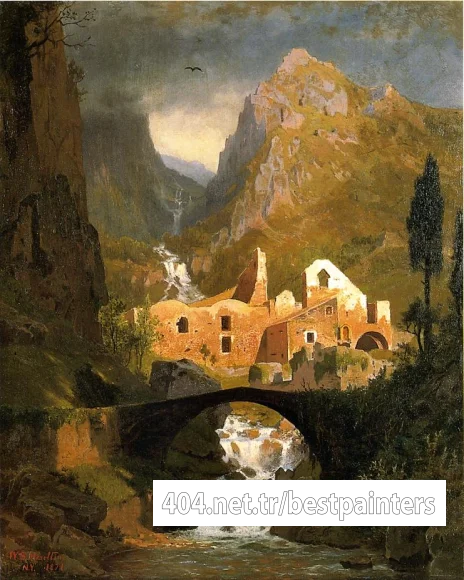 Haseltine_William_Stanley_Valle_dei_Molini_Amalfi