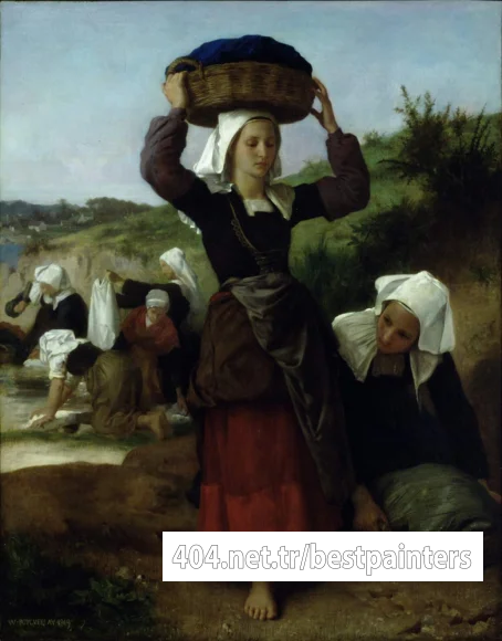 Bouguereau_William_Washerwomen_of_Fouesnant_1869