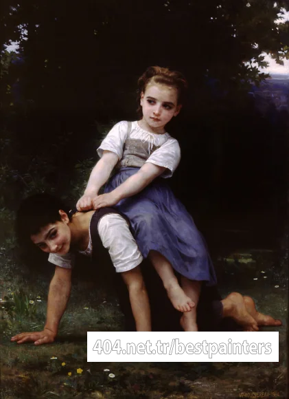 La_bourrique_oil_on_canvas