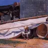 Homer_Winslow_Boy_in_a_Boatyard_aka_Boy_with_Barrels