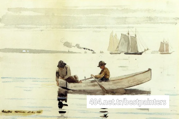 Homer_Winslow_Boys_Fishing_Gloucester_Harbor