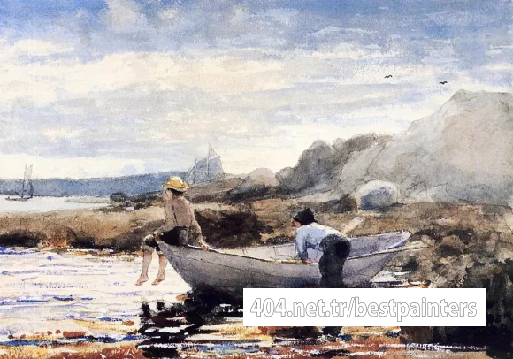 Homer_Winslow_Boys_in_a_Dory