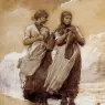 Homer_Winslow_Fishergirls_on_Shore_Tynemouth