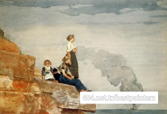 Homer_Winslow_Fisherman-s_Family_aka_The_Lookout