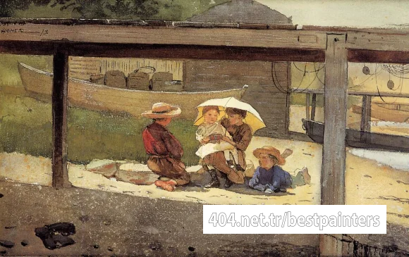 Homer_Winslow_In_Charge_of_Baby