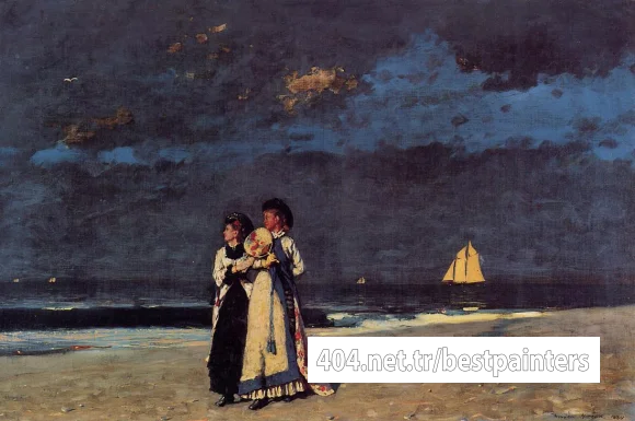 Homer_Winslow_Promenade_on_the_Beach
