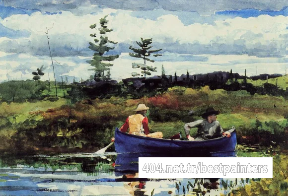 Homer_Winslow_The_Blue_Boat