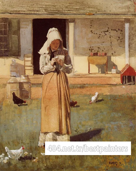 Homer_Winslow_The_Sick_Chicken