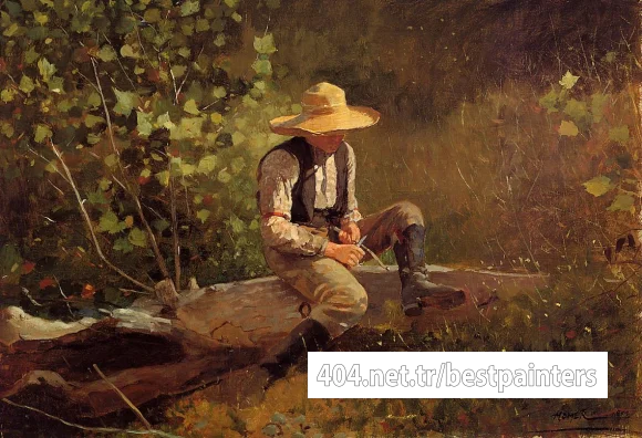 Homer_Winslow_The_Whittling_Boy