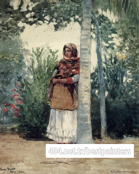 Homer_Winslow_Under_a_Palm_Tree