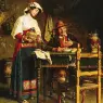 Zampighi_Eugenio_The_Dinner_Guest
