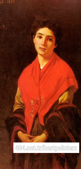 Zandomeneghi_Federico_Donna_In_Rossa