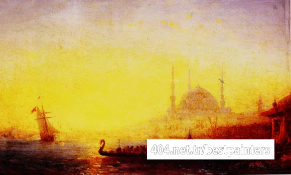 Ziem_Felix_CONSTANTINOPLE_AU_SOLEIL_COUCHANT