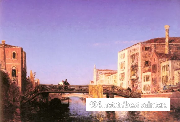 Ziem_Felix_Le_Pont_De_Bois_A_Venise
