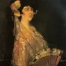 Zuloaga_Y_Zabaleta_Ignacio_An_Elegant_Lady_Fanning_Herself