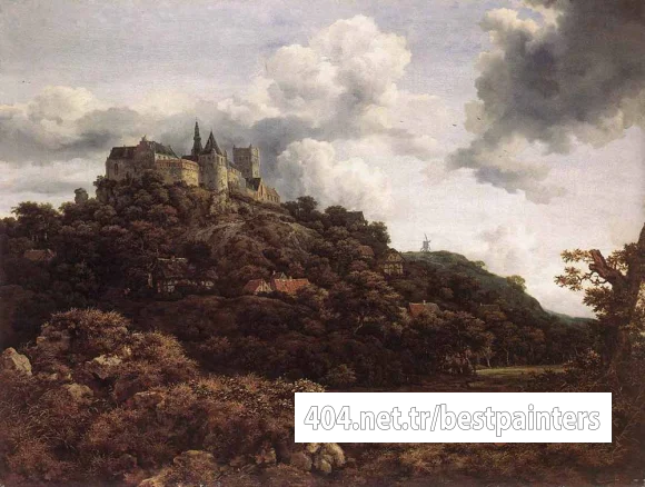 RUISDAEL_Jacob_Isaackszon_van_Bentheim_Castle