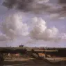 RUISDAEL_Jacob_Isaackszon_van_Landscape_With_A_View_Of_Haarlem
