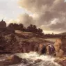 RUISDAEL_Jacob_Isaackszon_van_Landscape_With_Waterfall