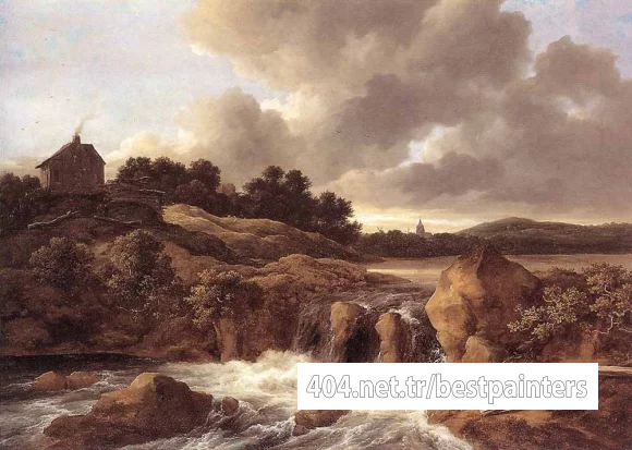 RUISDAEL_Jacob_Isaackszon_van_Landscape_With_Waterfall