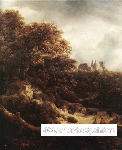 RUISDAEL_Jacob_Isaackszon_van_The_Castle_At_Bentheim
